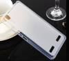 Silicone Case back cover  for Lenovo A6000 White & Clear (OEM)